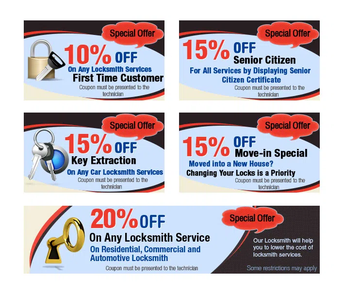Northbrook IL Locksmith Store Northbrook, IL 847-221-9190 - coupon2-set-five